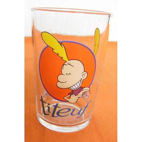 Verre À Moutarde «  Titeuf Par Zep »