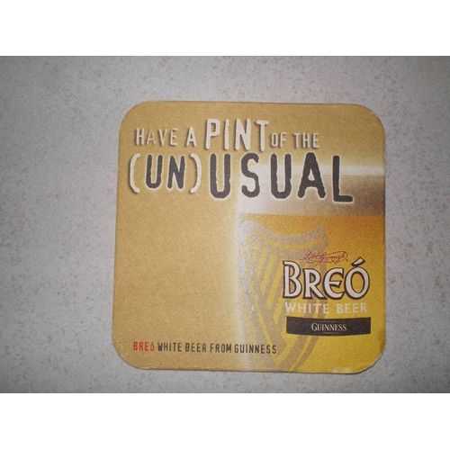 Sous-Bock Breo 'white Beer From Guinness'