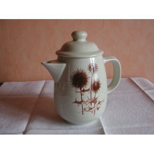 Théière Décor Chardons