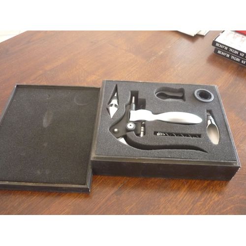Coffret Bois Sommelier Complet