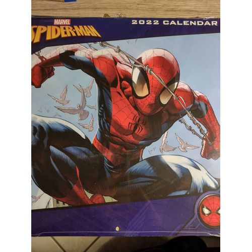 Calendrier Spiderman 2022