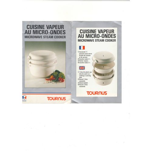 Cuisine Vapeur Micro-Ondes Tournus