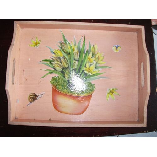 Plateau Pot De Fleur