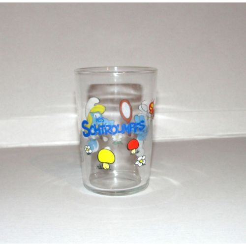 Verre  Schtroumpfs Amora 2010 Peyo