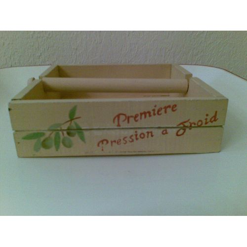 Porte-Serviettes De Table En Bois "Provencal"