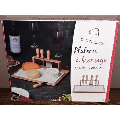 Plateau Présentoir À Fromage Avec Couteaux