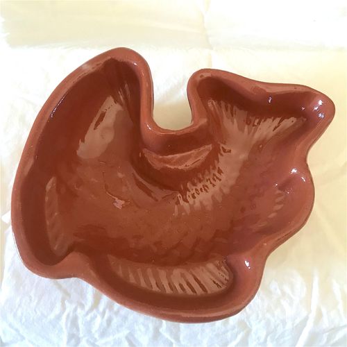Moule Tripode Courbe Carpe Ou Poisson Art Populaire Alsacien Soufflenheim