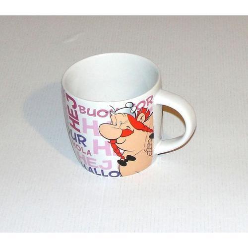 Mug Obelix Et Falbala Du Monde D'asterix Obelix Idefix