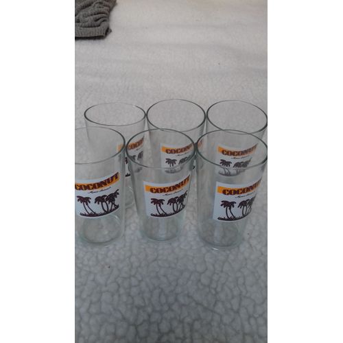 Lot De 6 Verres Coconut (Marie Brisard) Vintage