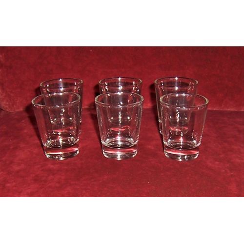 Lot De 6 Verres Shooter / Verres À Digestif