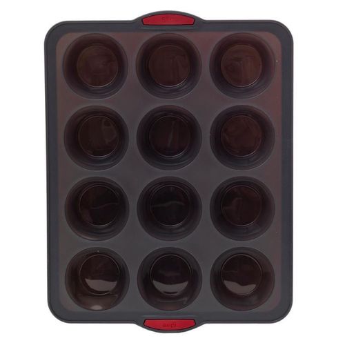 Moule 12 Muffins Silicone "Silitop" 40cm Gris