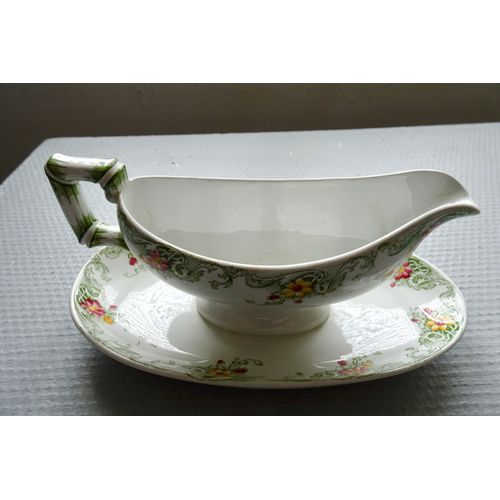 Saucière En Faïence De Sarreguemines