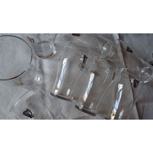 Lot De 8 Verres À Bière Bksa - Décor Lyre