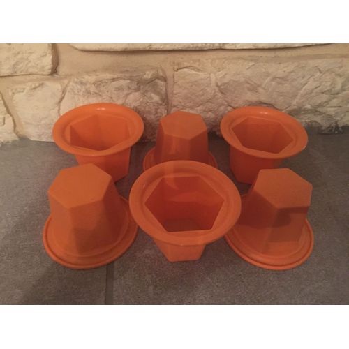 Lot De 6 Petits Moules A Aspics Silicone