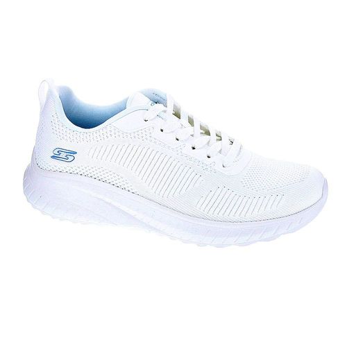 Skechers Bobs Squad Baskets Basses Femme Blanc