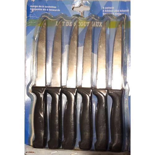 Set 6 Couteaux