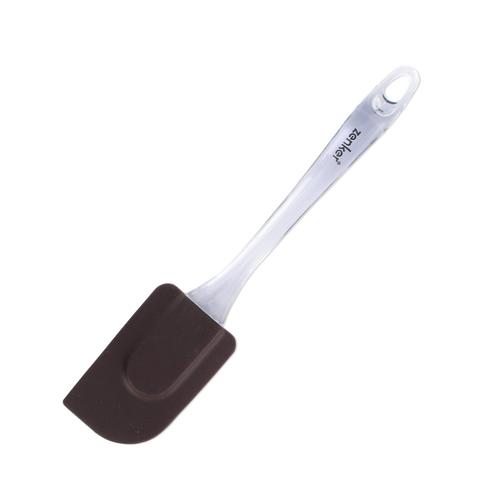 Zenker 43552 Spatule Silicone, Spatule De Pâtisserie, Spatule De Cuisine, Plastique, Silicone, Crème, 26 Cm