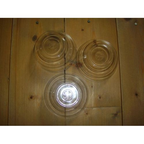 Lot De 3 Bols Duralex En Verre 10cm