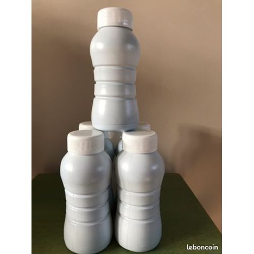 Lot De 12 Bouteilles En Plastique Alimentaire Avec Bouchon