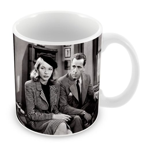 Mug Céramique Tasse Photo De Stars Célébrités Humphrey Bogart Et Lauren Bacall Acteurs Vieux Cinéma Original