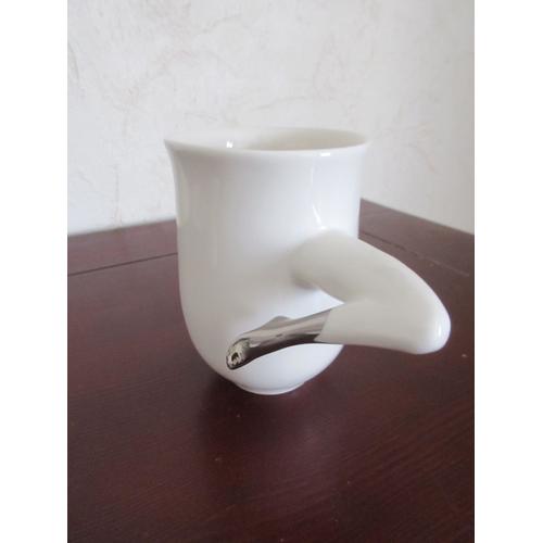 Mug Design Porcelaine Avec Platine