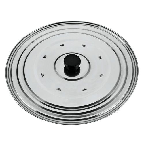 Couvercle Anti-Gras En Inox - D: 28 À D: 30 Cm