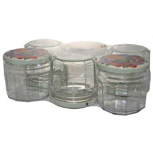 Pack 6 Confituriers 340 Ml - Couvercle Fruit
