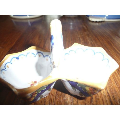 Salière Poivrière En Porcelaine