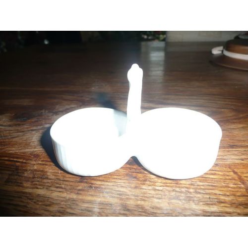 Salière Poivrière En Porcelaine Blanche Pillivuyt