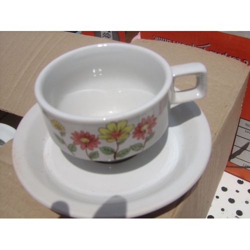 Lot De 2 Tasses Et Sous-Tasse " Bergere De France"