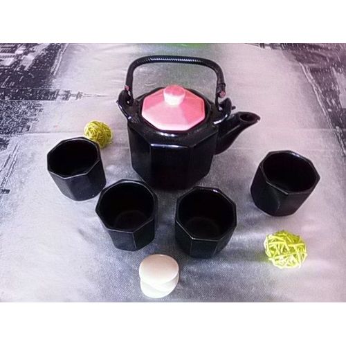 Service À Thé Et Ses 4 Tasses