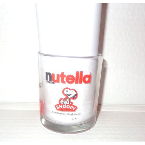 Snoopy Verre Nutella 2012