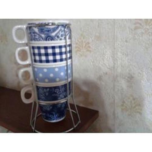 Lot De 4 Mugs Dans Sa Tour