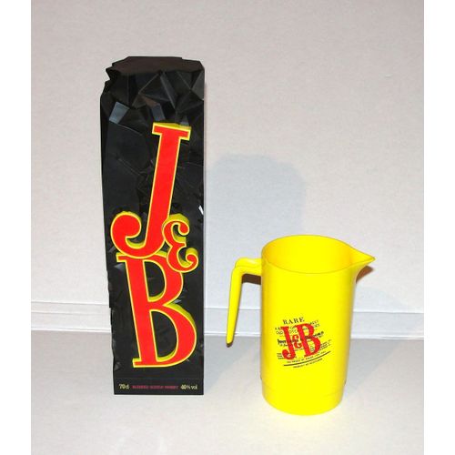Carafe Whisky  J&b + Boite Bouteille Whisky J&b Rare  Justerini & Brooks