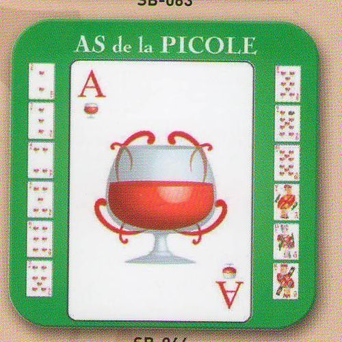 Veritable Sous Bocks 9x9cm 6 Pièces As De La Picole