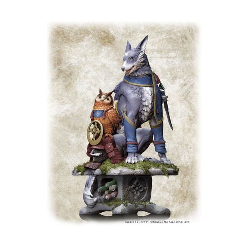 Monster Hunter - Statuette Cfb Creators Model Palamute 27 Cm