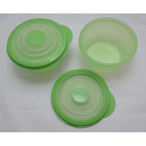 Lot De 2  Adaptabols  Tupperware  Vert 500ml