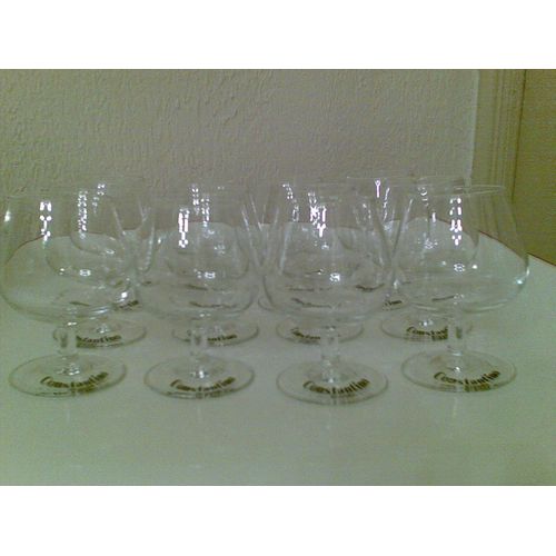 Lot De 12 Verres Liqueurs Constantino Brandy