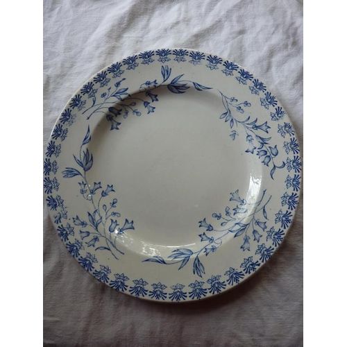 Service De Vaisselle En Porcelaine Motif Fleurs 1950