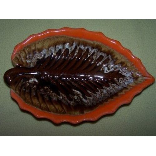 Plat En Forme De Feuille