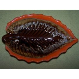 Plat En Forme De Feuille