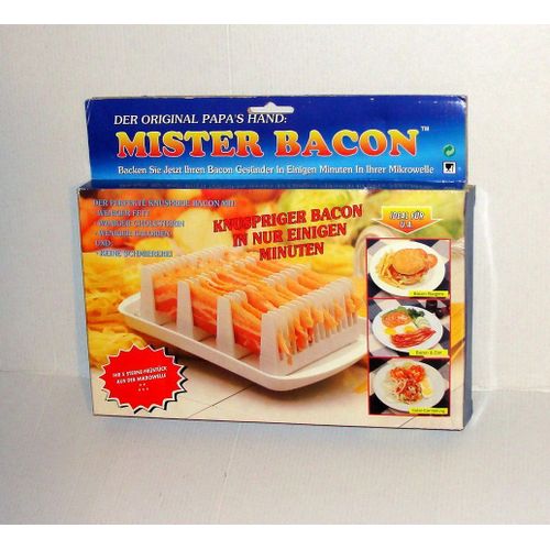 Plat A Bacon Cuisson Micro Ondes Mister Bacon Microwave