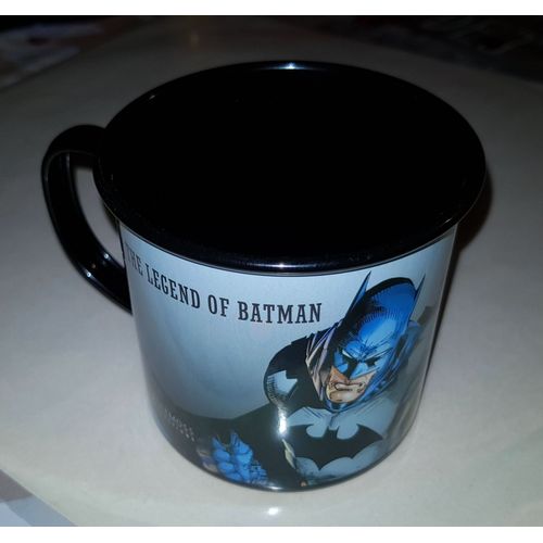Tasse La Légende De Batman . Acier Laqué Siglé.