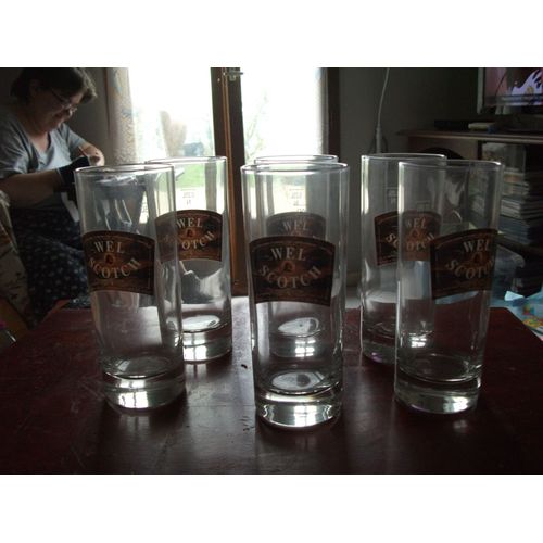 6 Verre Wel Scotch Des Highlands