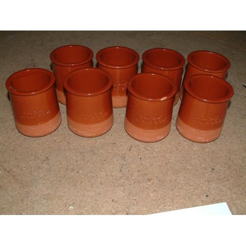 Lot De 8 Pots En Terre