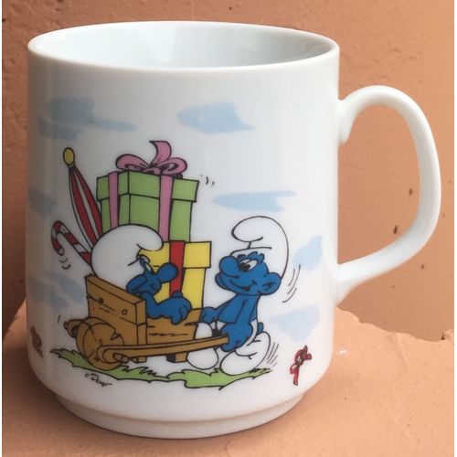 Tasse Schtroumpf, Smurfs (Peyo), Figurine