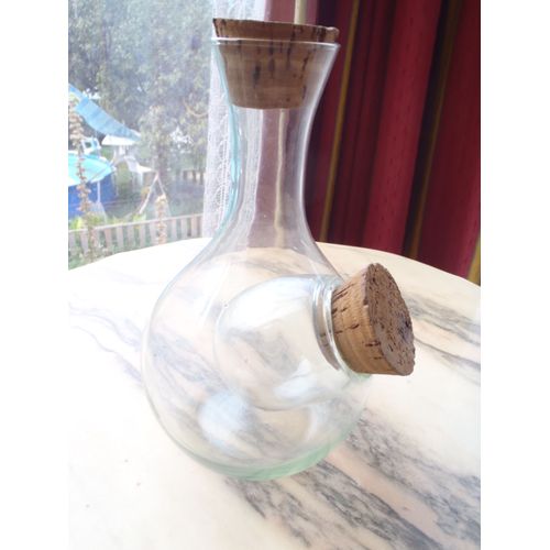Carafe A Rafraichisseur 1 Litre Avec Bouchons Liege