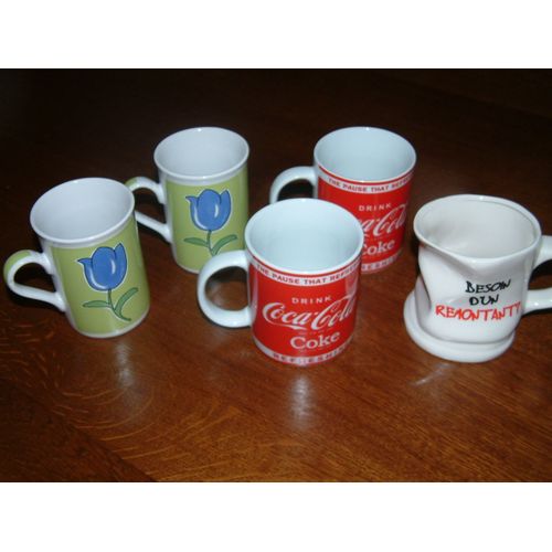 Lot De 5 Tasses