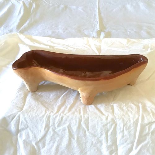 Moule Tripode Carpe Ou Poisson Art Populaire Alsacien Soufflenheim