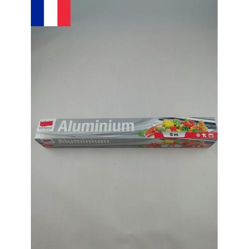 2 X Rouleau De Film Papier Aluminium 5 M X 30 Cm Cuisine Alimentaire